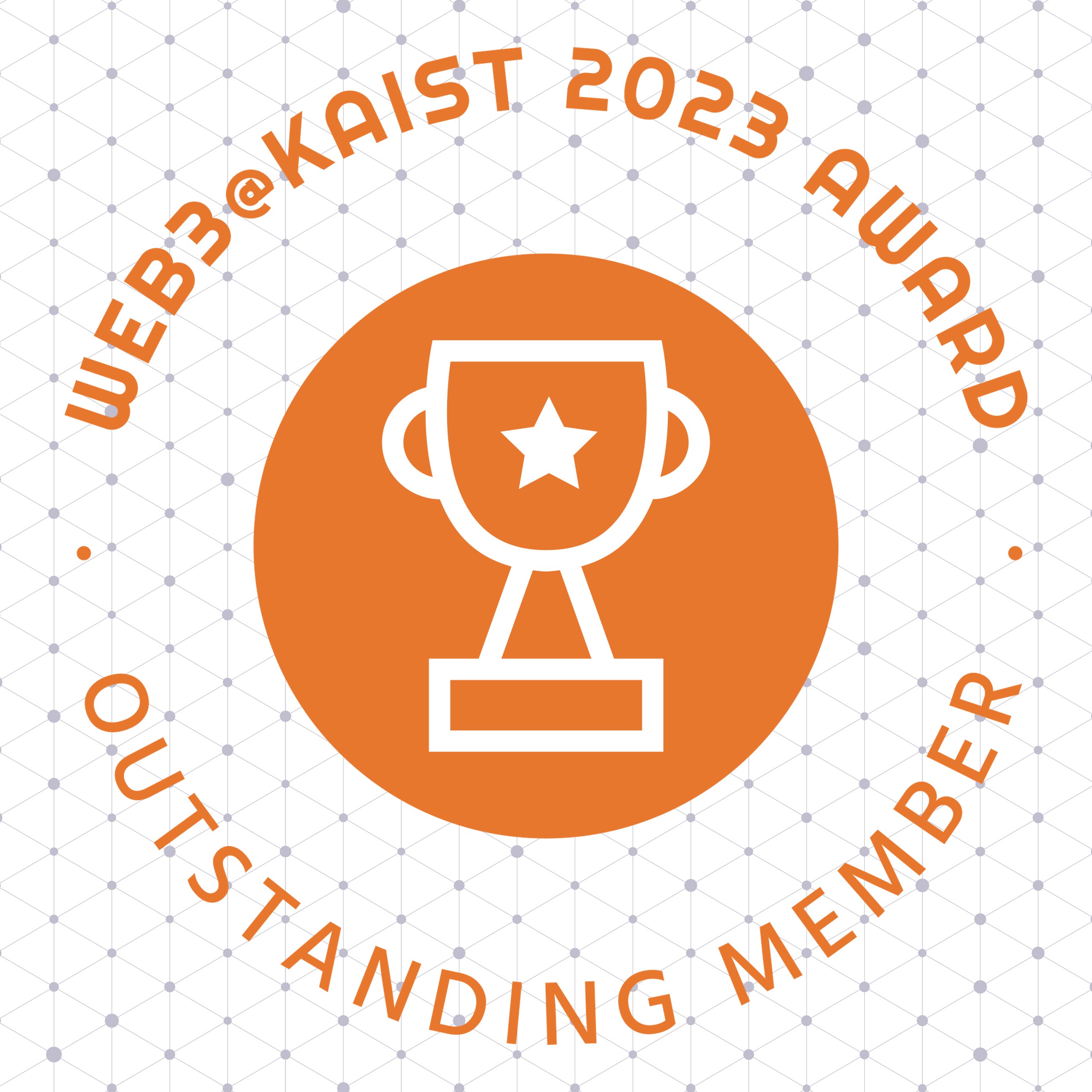 Web3@KAIST Outstanding Member Award NFT